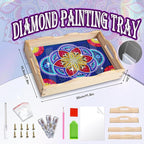 EWJRNSF Diamond Art Kits for Adults Wooden Serving Trays - Image 2