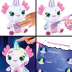Canal Toys Airbrush Plush Light Up Axolotlcorn - Image 7