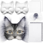 Seenelling DIY Therian Mask Kit Blank Cat Mask by Seenelling