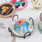 Temlum 6 Pcs Diamond Painting Coasters - Image 6