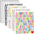 Letter Stickers 1 inch, Self-Adhesive Vinyl Waterproof ABC Letter Stickers by Unknown