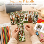 CYANFOUR 6 Pcs Cross Stitch Bookmark Kit - Image 3