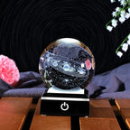 3.15" K9 Crystal 3D Solar System Ball - Image 3