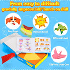 Origami Paper Set, Art Projects Supplies - Image 5