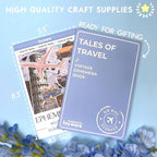Fayware 300+ Travel Stickers for Scrapbooking & 20 A5 Papers - Image 8