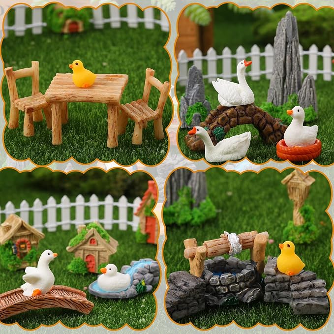 35 Pcs Fairy Garden Accessories Miniatures Garden Kit - Image 3