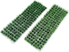 Woohome 280 PCS Static Grass Tuft Tea Model Grass Tufts 2 Color Artificial by Woohome