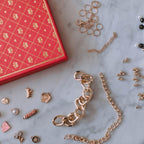 Make It Real: Juicy Coture Chains & Charms, DIY Bracelet Kit, Includes 12 Juicy - Image 5