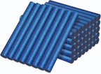 Manarty Glitter Sapphire Blue Hot Melt Glue Stick, Adhesive EVA Glue Sticks by Manarty