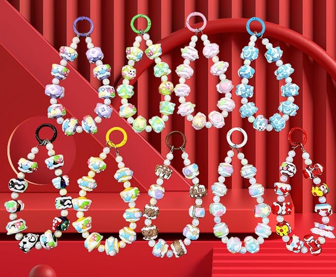 Round Carabiner Clip Bulk 48pcs 1 Inch Colorful Circle Carabiner Key Ring Clips - Image 7