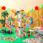 Hollowfly 48 Sets Summer Wreath Craft Kits Hello Summer DIY Hanging Ornaments - Image 5