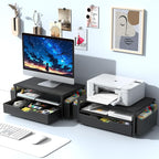 Spacrea Desk Organizer and Accessories, Computer Monitor Stand Riser - Image 7