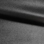 Black Faux Leather Fabric 79"×55" Smooth Grain Upholstery Vinyl - Image 5