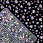 4000pcs Hot Fix Round Crystals Gems Glass Stones Hotfix Flat Back Rhinestones - Image 2