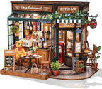 Rowood Miniature House Kits for Adults, DIY Mini House Building Set, Wooden by RowoodAssembleArtDecorateLife