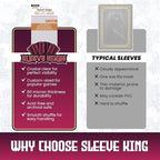 Sleeve Kings Standard Card Sleeves – 110 Count, Large Size, Compatible - Image 6