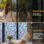 Countewol Privacy Window Film Upgraded 24H Day & Night Privacy Heat Insulation - Image 6
