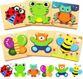 Bekayshad Wooden Puzzles Toddler Toys Gifts by Bekayshad
