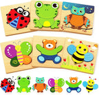 Bekayshad Wooden Puzzles Toddler Toys Gifts by Bekayshad