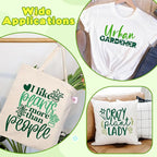 Tintnut Torquoise Green Heat Transfer Vinyl, easy cut & weed, stretch washable - Image 5