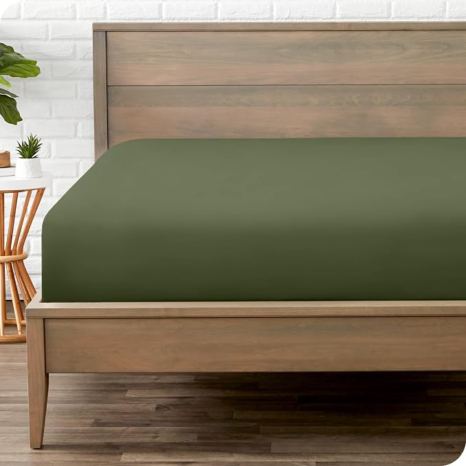 Fitted Bottom Sheet King Size by BareHome