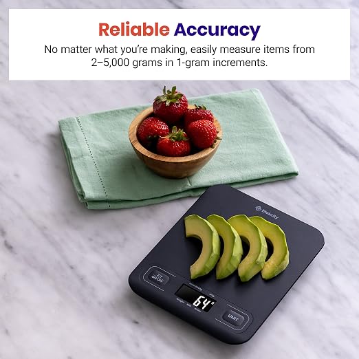 Etekcity Food Kitchen Scale, Digital Grams and Ounces, Medium | Tare function - Image 2