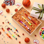 Landical 564 Pcs Sports Keychain Making Kit DIY Baseball Basketball Football - Image 5