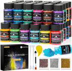 CHANGTIKEJI Mica Powder，36 Colors - 10g/Bottle of Natural Pigment Powder by CHANGTIKEJIWelcomeYouOrder