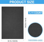 Cross Stitch Fabric 11 Count Aida Cloth 59 x 39 Inch Large Size Classic Reserve - Image 2