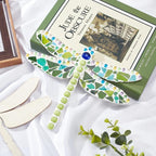 WEBEEDY Make 2 Dragonfly Glass Mosaic Kit DIY Craft Glass Kit - Image 6