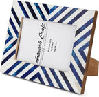 Picture Photo Frame Chevron Herringbone Art Inspired Vintage Table-Top/Wall - Image 5