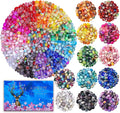 Aipridy 200 Pieces Assortment European Large Hole Beads Spacer Beads Rhinestone by AIPRIDY