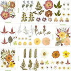 110Pcs Dried Flowers for Crafts, Dried Pressed Flowers for Resin Molds - Image 3