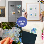 62 Pcs DIY Bookmark Kit, Sprout Book Mark Making Kit, Include Clear Bookmarks - Image 6