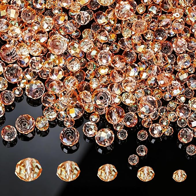 1250 PCS Beads for Jewelry Making Kit, Bracelet Making Beads Bulk Set by Flasunire