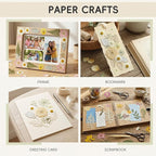 LUXEEASE 80P White Pink Dried Pressed Flowers | Ivory white palette, fits any - Image 5