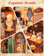 ROBOTIME DIY Miniature House Kit, Mini Diorama House - Image 3