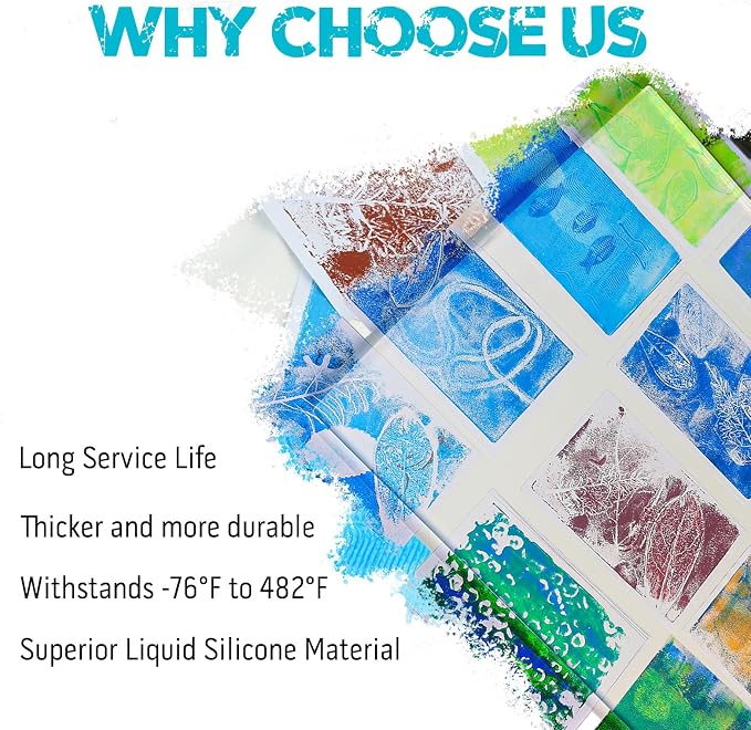 Vollence 12" X 12" Gel Printing Plate - Image 3