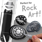 5 Acrylic Silver Paint Pen - Image 3