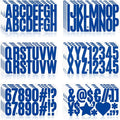 Letter Stickers, Mailbox Numbers, 2.5 Inch Waterproof Vinyl Alphabet | 2 1/2 by Llewyn