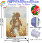 EIBEILI Diamond Painting Kits for Adults Lamb DIY 5D Diamond Art Paint - Image 2