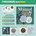 ETSPIL Embroidery Kit for Adults, 2 Hoops, 4K Slow-Mo, Pre-Printed Patterns | - Image 6