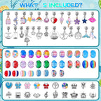 VICTLOV Charm Bracelet Making Kit, DIY Craft - Image 2