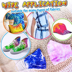 Tie Dye Kit, 35 Colours Fabric Tyedyedye Kit | Non-Toxic, - Image 7