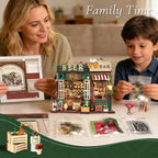 Book Nook, Beer Shop DIY Miniature House Kit - Image 9