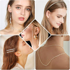 Pearl Beads for Craft, Anezus 2000pcs Ivory Faux Fake Pearls, 4 MM Small Sew on - Image 2
