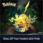 4D Build Pokémon Pikachu 3D Puzzle Model Kit, Desk Décor, Shelf Display - Image 6