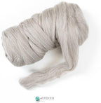 Natural Wool roving, 8 OZ. Best - Image 5