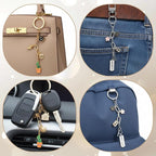QFGasre Keychain Making Kit Lobster Claw Clasps Extender Chains DIY Craft - Image 4