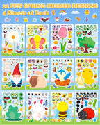 Aowplc Spring Make-a-Face Stickers - Image 2